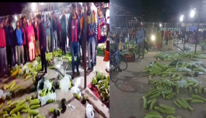 धनगढीमा कृषक कार्डबिनै तरकारी बेच्न खोज्ने २ जना नगर प्रहरीको नियन्त्रणमा