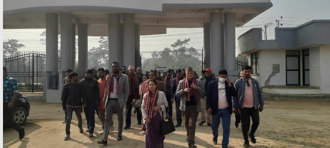 प्रतिनिधि सभाको शिक्षा, स्वास्थ्य समितिद्धारा गेटा विश्वविद्यालयको अनुगमन