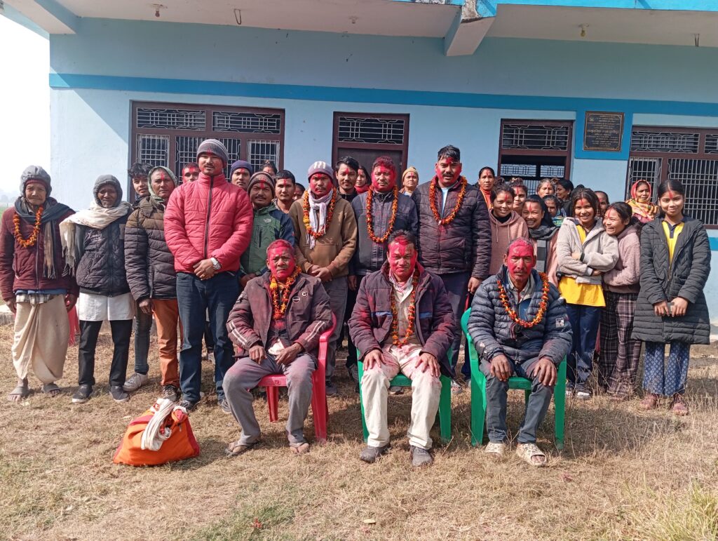 बर्दगोरियाको पृथ्वीपुर गाउँका भलमनसा पुन:लहानु चयन