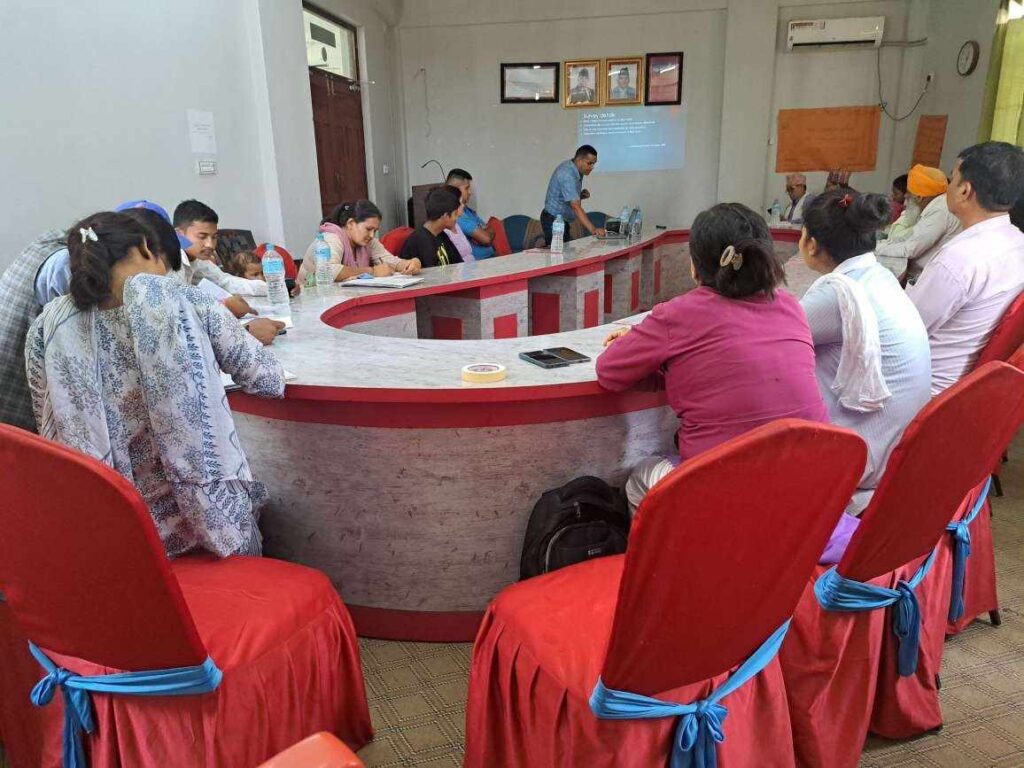 अपाङ्गताको तथ्याङ्ग सम्बन्धी अन्तरकृया कार्यक्रम सम्पन्न