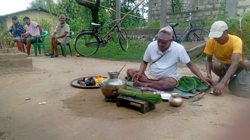 थारु जातिको पहिचानमा ‘हरेरी पूजा’