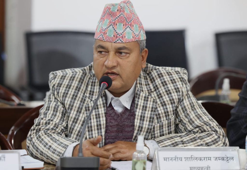 बागमती प्रदेशका मुख्यमन्त्री  जम्कट्टेलले आज विश्वासको मत लिनुहुने