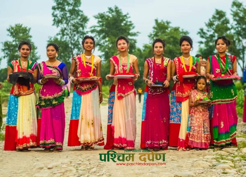 थारु समुदाय आज गुरही पर्व मनाउँदै