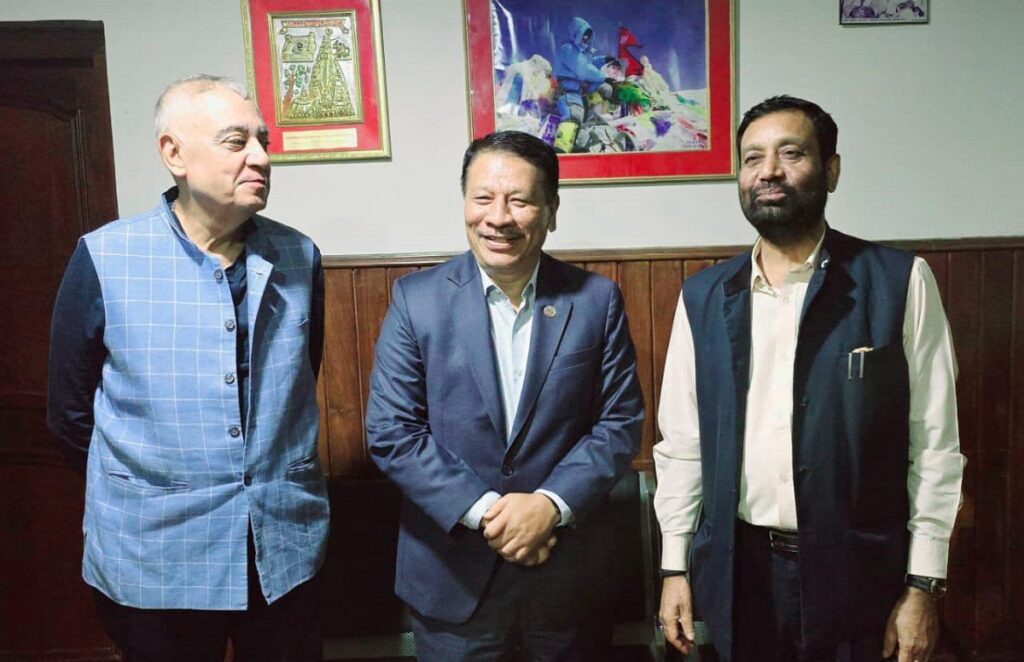 कोइराला, सिंह र निधि भेटको अन्तर्य