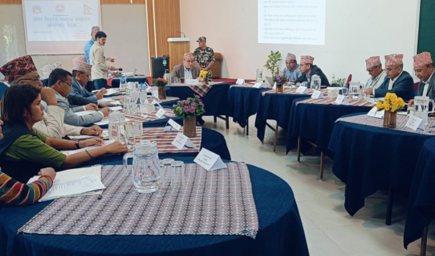 सुदूरपश्चिम प्रदेश राजधानीको विकल्प खोज्ने मुख्यमन्त्री शाहको चेतावनी