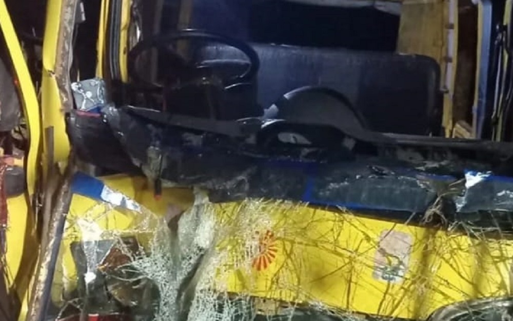 सर्लाहीमा मध्यराति यात्रुबिनाको म्याजिक रुखमा ठोकियो, चालक गम्भीर घाइते