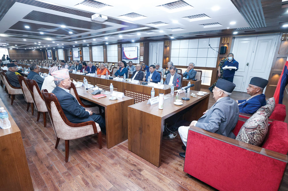 सबै राजनीतिक दल एकै ठाउँमा उभिएर प्रतिवाद गर्नुपर्ने निष्कर्ष