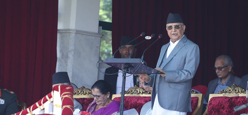 गणतन्त्र जनताको व्यवस्था हो : प्रधानमन्त्री ओली