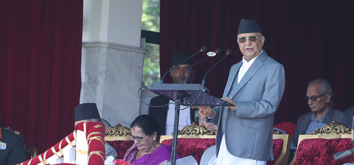 गणतन्त्र जनताको व्यवस्था हो : प्रधानमन्त्री ओली