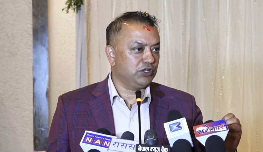 ठुला नेताहरूले राजनीतिबाट विश्राम लिने घोषणा गरेमा अहिलेका आन्दोलन रोकिन्छन् : महामन्त्री थापा