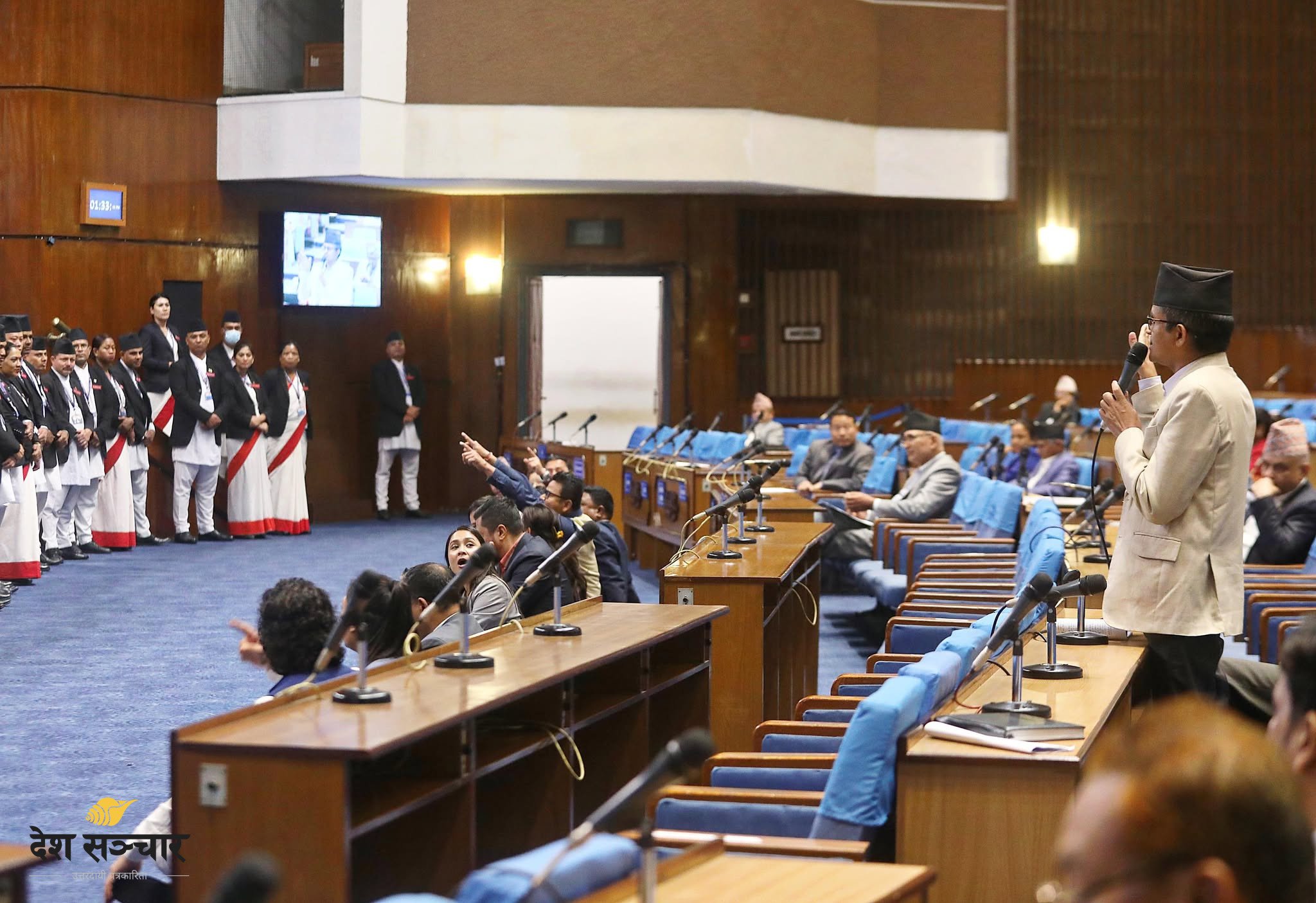 संसद्‌ अवरुद्ध गरेपछि रास्वपाप्रति सूर्य थापा रुष्ट