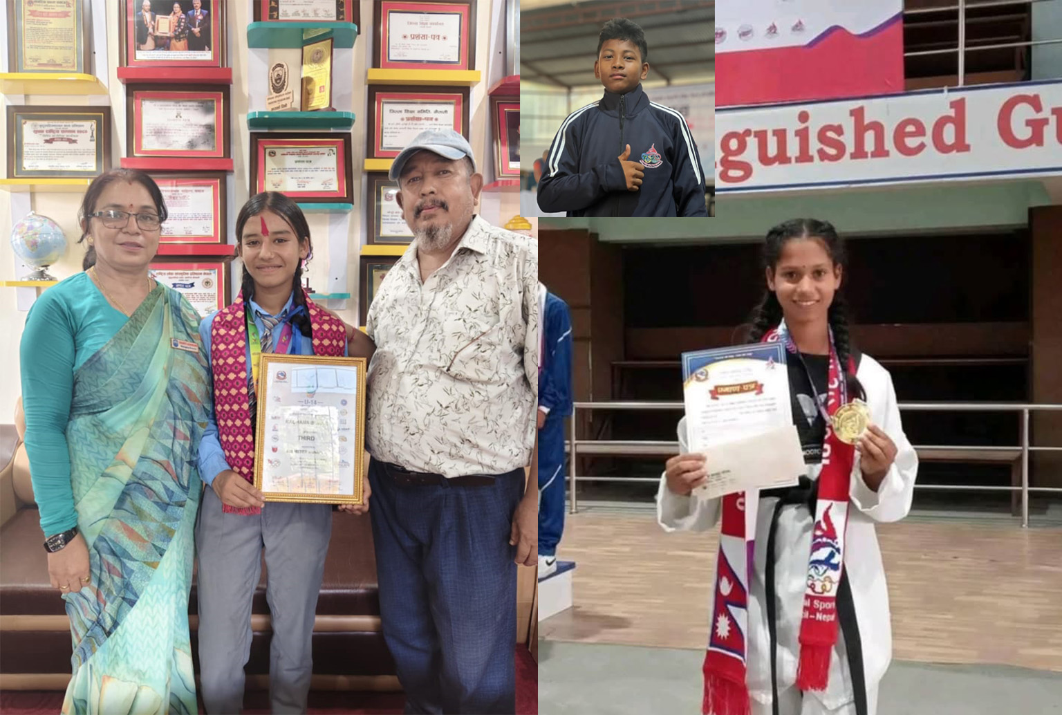 १५ औँ राष्ट्रपति रनिङ शिल्ड खेलकुद प्रतियोगिता : एरिष्टो माविकी छात्रा दिपालाई स्वर्णपदक