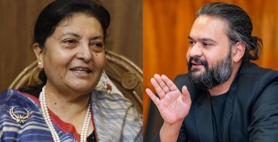 मेयर बालेन्द्रले भण्डारीलाई भने म तपाईंलाई अभिभावक मान्छु, भण्डारीले मिलेर काम गर्न सुझाव दिइन्