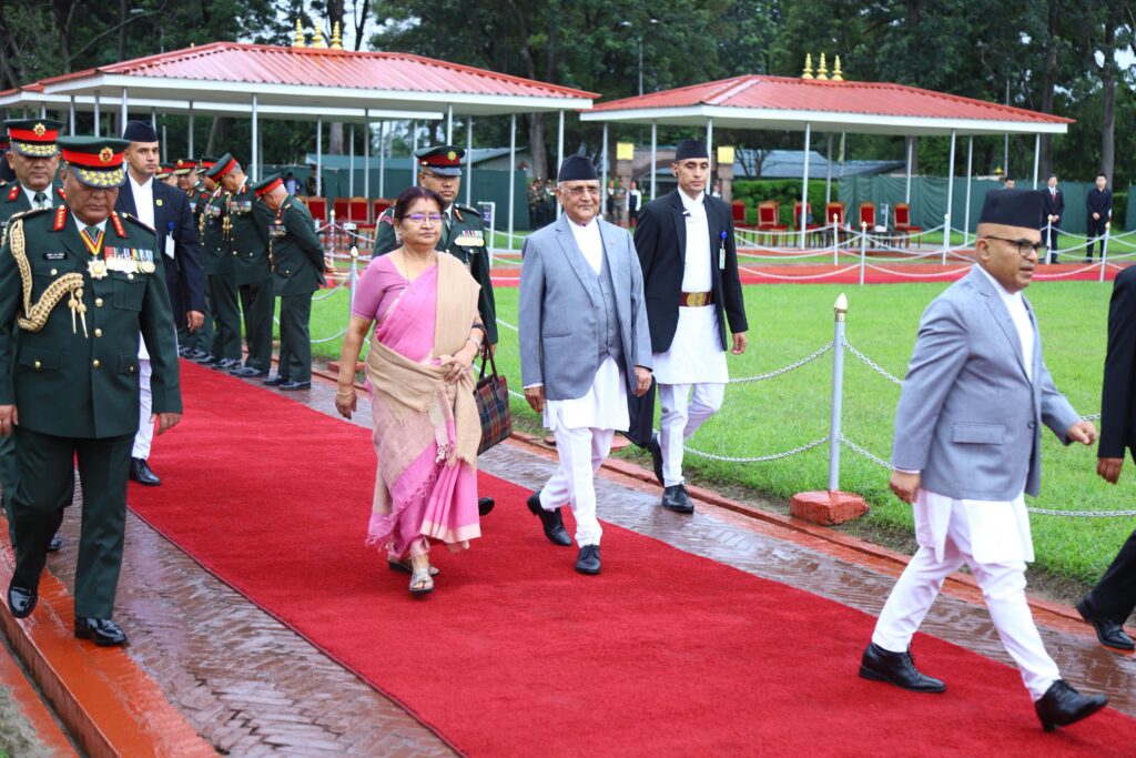 प्रधानमन्त्री ओली औपचारिक भ्रमणका लागि शनिबार चीन प्रस्थान