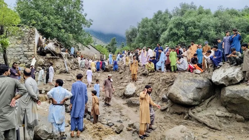 पाकिस्तानमा बाढी र पहिले एक सय ९० जनाभन्दा धेरैको ज्यान गयो