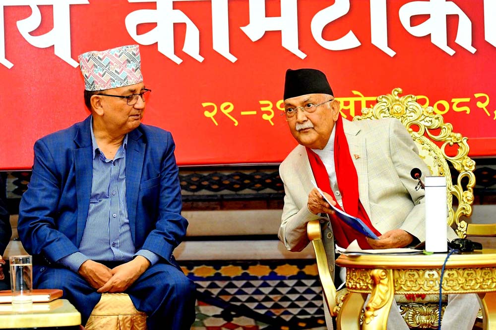 सामाजिक सञ्जालले भन्दैमा नेतृत्व छाडिन्न : ओली