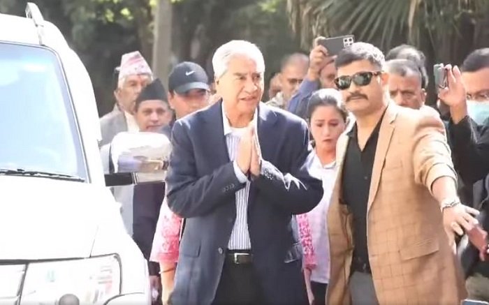 जेनजी आन्दाेलनपछि देउवा पहिलाे पटक सार्वजनिक
