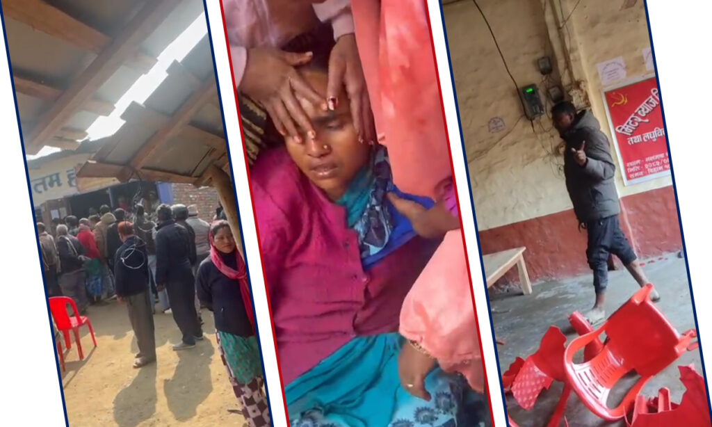 सर्लाहीमा मिटरब्याज पीडितमाथि कुटपिट, कार्यालय तोडफोड