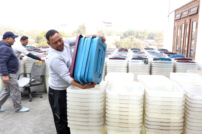 आउँदो फागुन २१ का लागि १ करोड ५३ लाख मतपत्र छपाइ सकियो