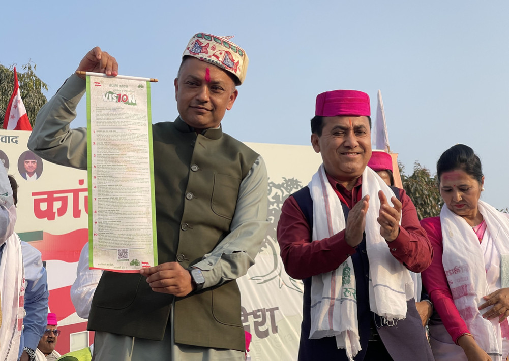 कांग्रेसले भोलिको उज्यालो नेपालको खाका तयार पारिसक्यो : गगन थापा