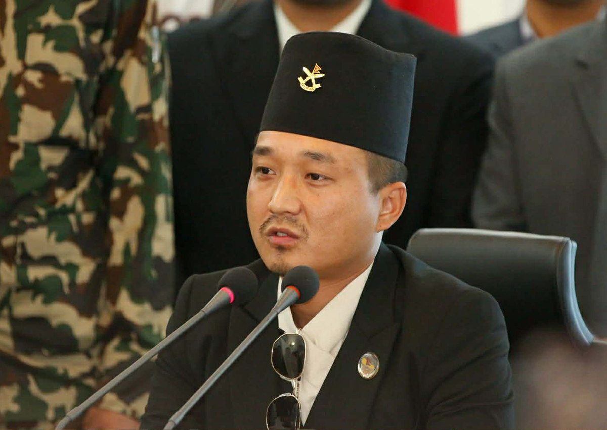 सम्पत्ति विवरणबारे गृहमन्त्री गुरुङको स्पष्टिकरण