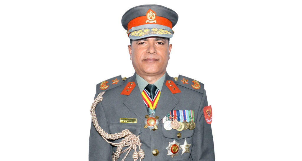 सशस्त्र प्रहरी महानिरीक्षकमा नारायणदत्त पौडेल