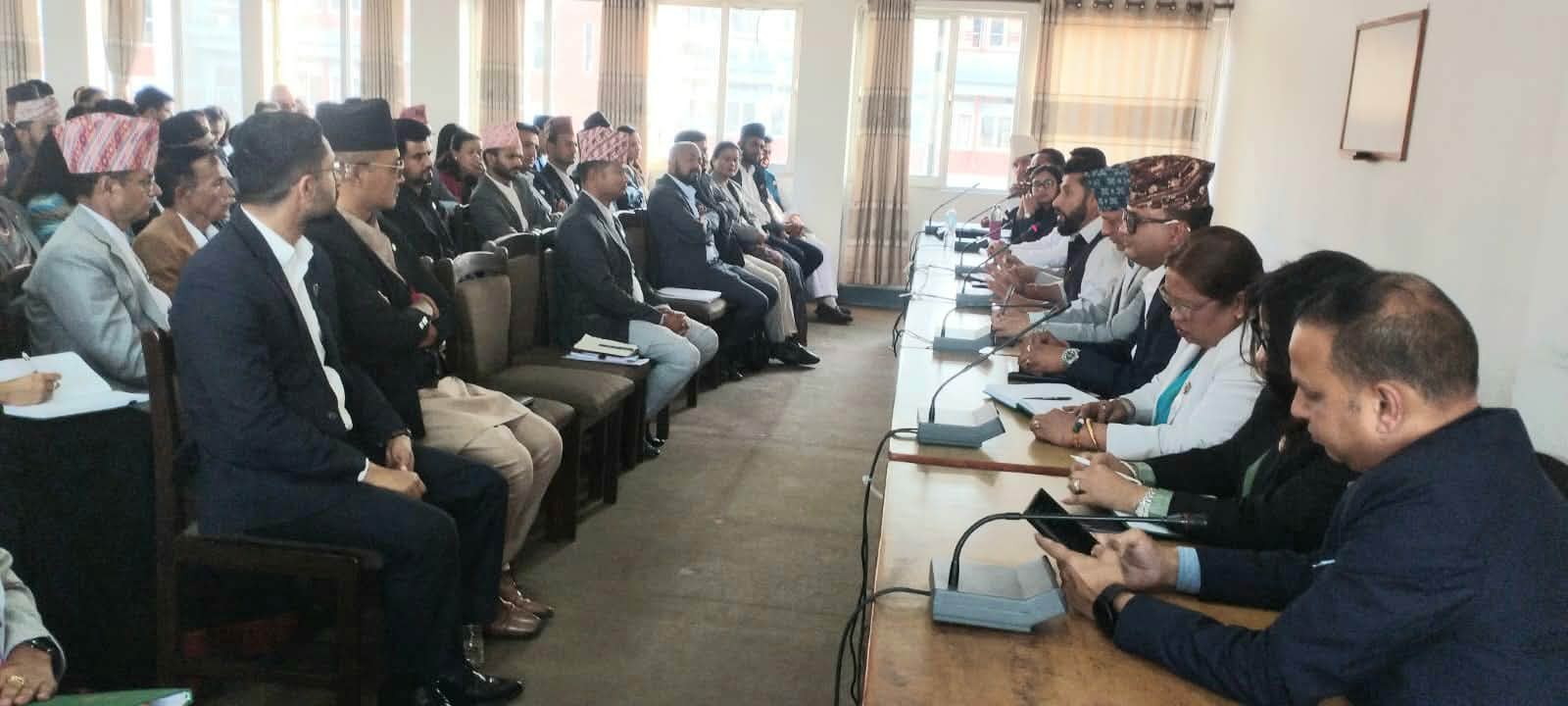 रास्वपा संसदीय दलको बैठक बस्दै