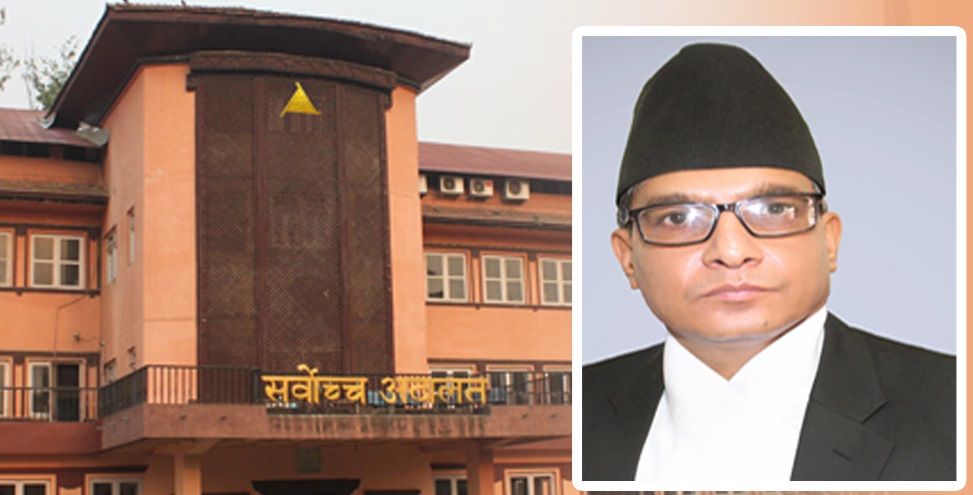सर्वोच्चको प्रधानन्यायाधीशमा डा. मनोजकुमार शर्मा सिफारिस