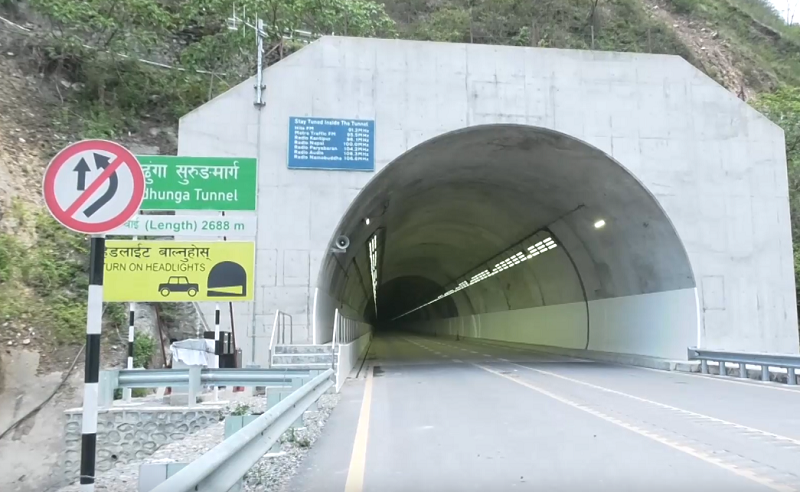 काठमाण्डाै उपत्यकाको पश्चिमी प्रवेशद्वार नागढुङ्गा सुरुङमार्ग निर्माण अन्तिम चरणमा